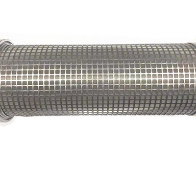 2 micron Multi layer stainless steel mesh pleated filter cartridge for air and liquid filtration in petrochemical industry